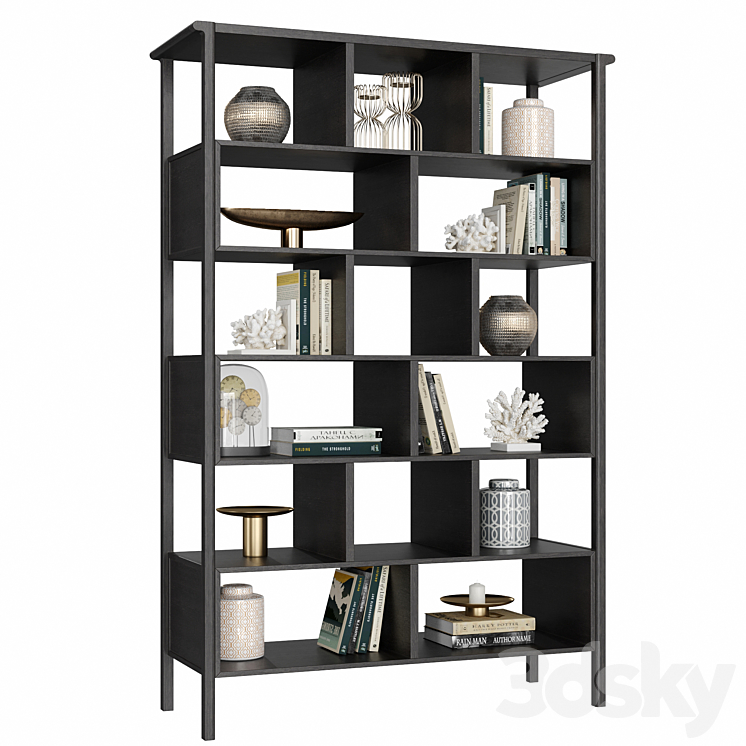 Dantone Home Contempo Shelving 3DS Max - thumbnail 1