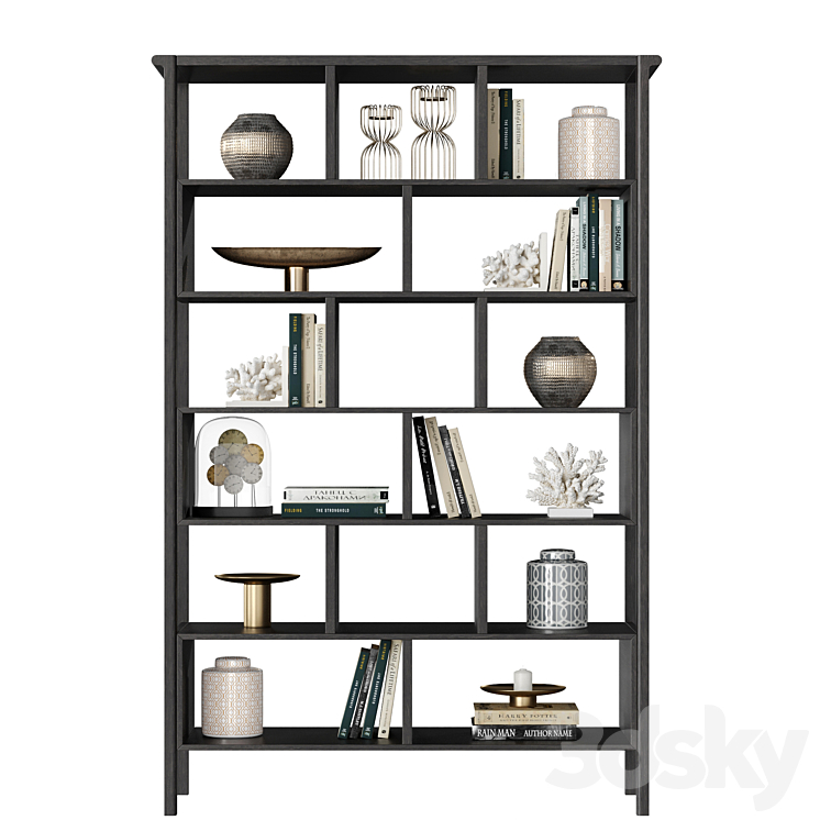 Dantone Home Contempo Shelving 3DS Max - thumbnail 2