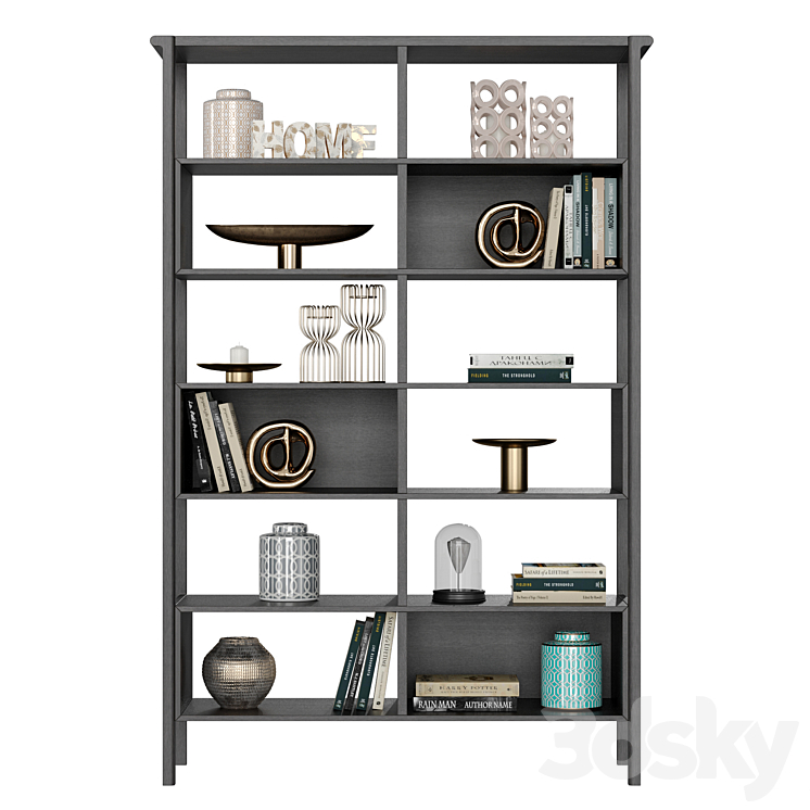 Dantone Home Contempo Shelving 3DS Max - thumbnail 2