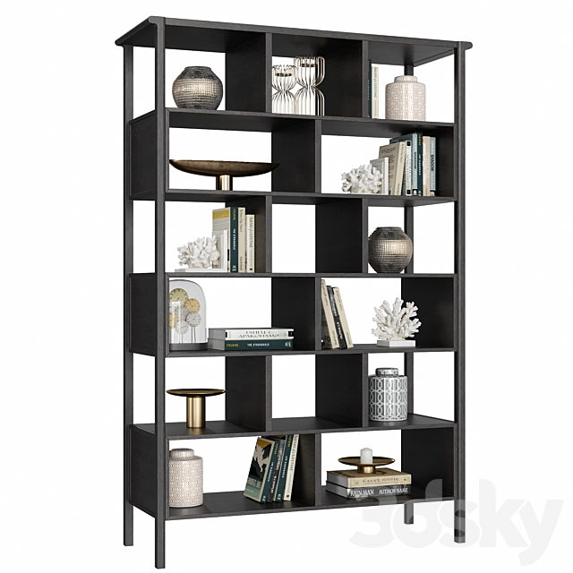 Dantone Home Contempo Shelving 3DS Max Model - thumbnail 1