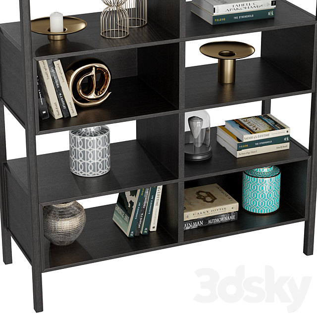 Dantone Home Contempo Shelving 3DSMax File - thumbnail 4