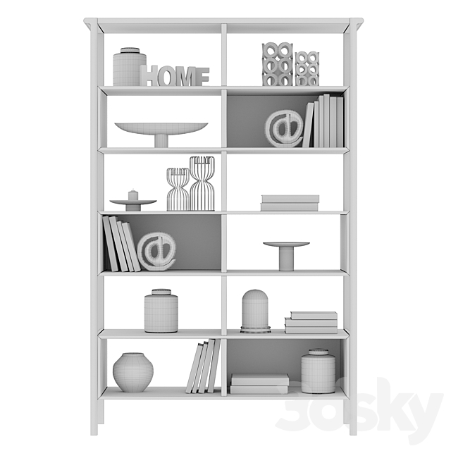 Dantone Home Contempo Shelving 3DSMax File - thumbnail 5