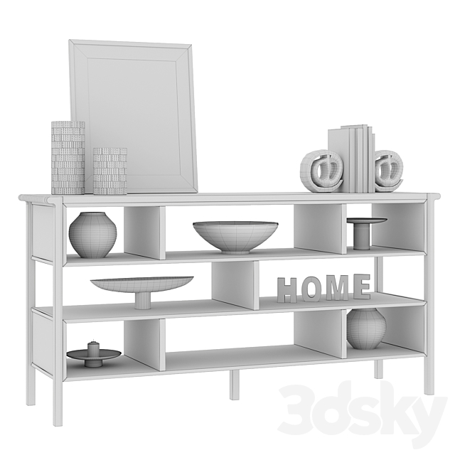 Dantone Home Contempo Shelving 3DSMax File - thumbnail 5