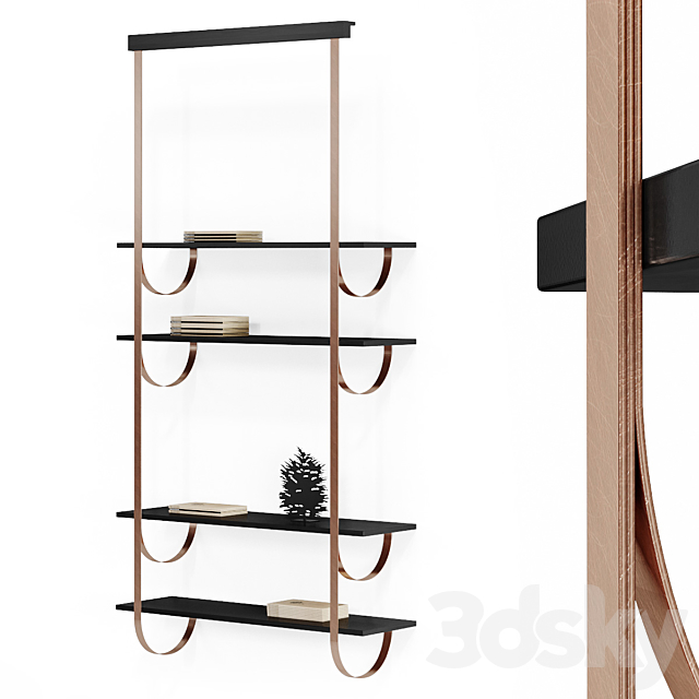 De Castelli – Talea bookcase 3DSMax File - thumbnail 1