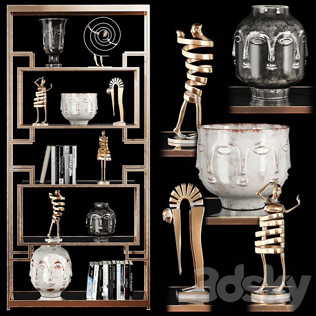 Decorative set 43 3ds Max - thumbnail 2