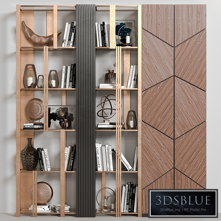 Decorative wardrobe 06 3DS Max - thumbnail 3