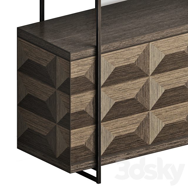 Eichholtz Gregorio cabinet 3DS Max Model - thumbnail 2