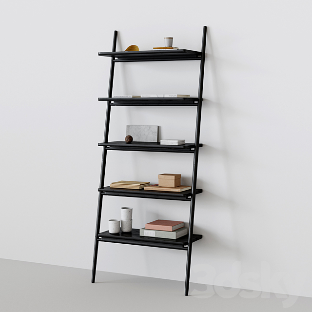 Folk ladder shelving by norm architects 3DSMax File - thumbnail 1