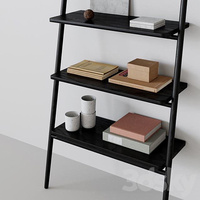 Folk ladder shelving by norm architects 3DSMax File - thumbnail 2