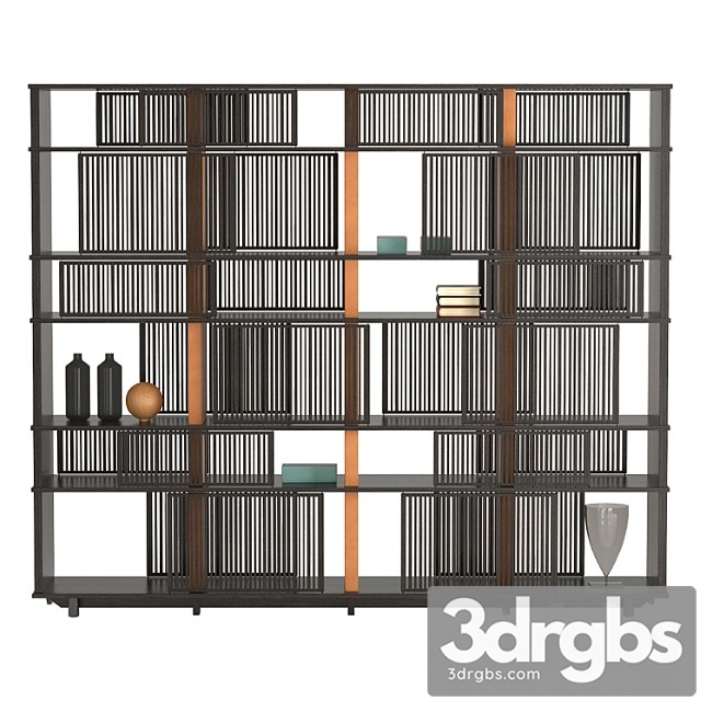 Frau Lloyds Poltron Bookcase 3dsmax Download - thumbnail 1