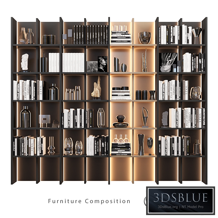 Furniture Composition | 38 3DS Max - thumbnail 3