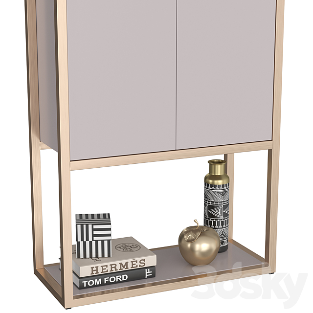 GARDA DÉCOR shelving unit SPACE 3DSMax File - thumbnail 3