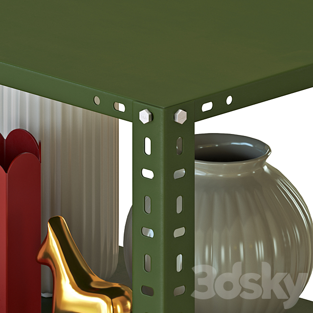 Hay Shelving Unit 2 3DSMax File - thumbnail 2