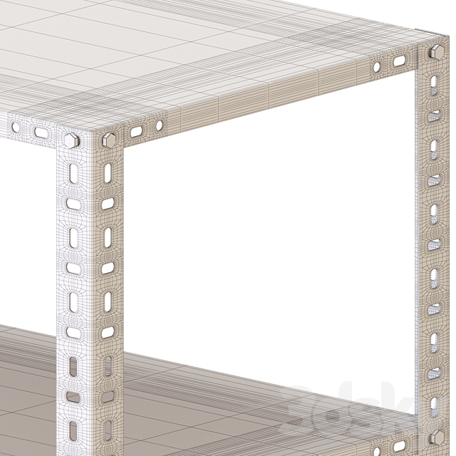 Hay Shelving Unit 2 3DSMax File - thumbnail 6