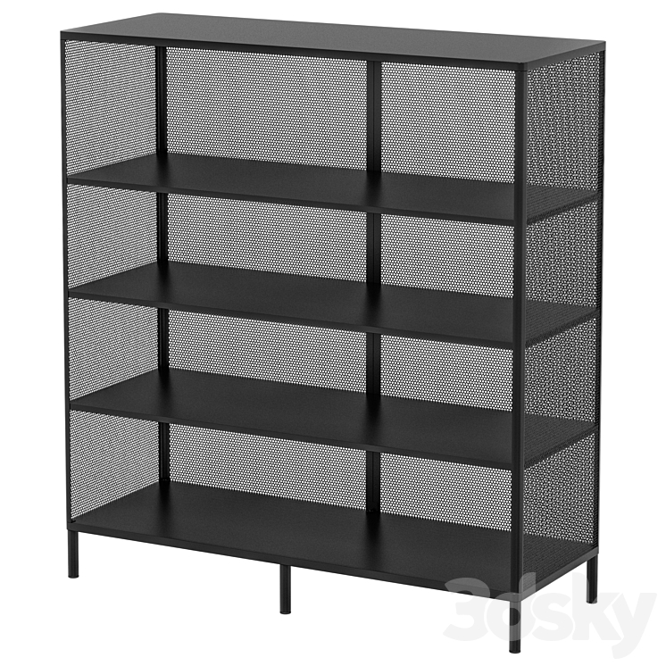 IKEA – BEKANT Rack bookcase 3DS Max Model - thumbnail 1