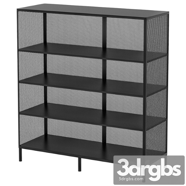 Ikea Bekant Rack Bookcase 3dsmax Download - thumbnail 1