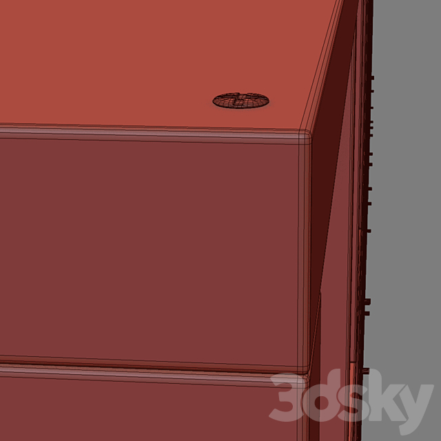 Ikea Kallax Set 3DS Max Model - thumbnail 4