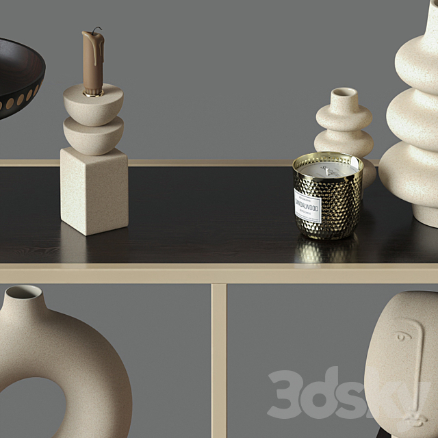 IKEA VITTSJO Shelf Unit 3DSMax File - thumbnail 2