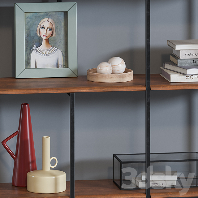 Jacobson Bookcase AM.PM 3DSMax File - thumbnail 3