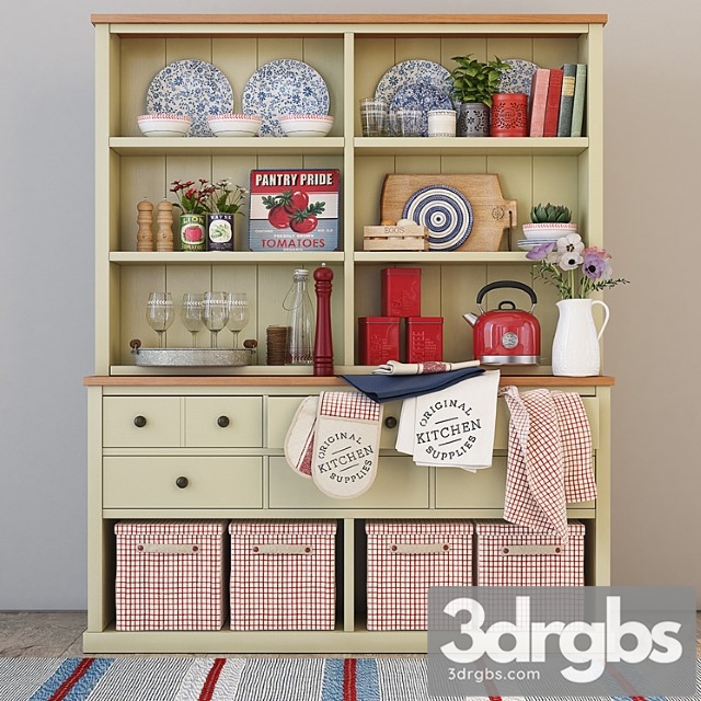 Kendall Painted Dresser 5 3dsmax Download - thumbnail 1