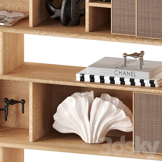 La Redoute AM.PM Propono Bookcase 3ds Max - thumbnail 2