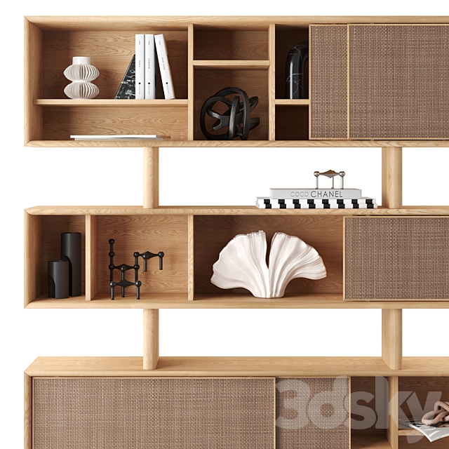 La Redoute AM.PM Propono Bookcase 3ds Max - thumbnail 3