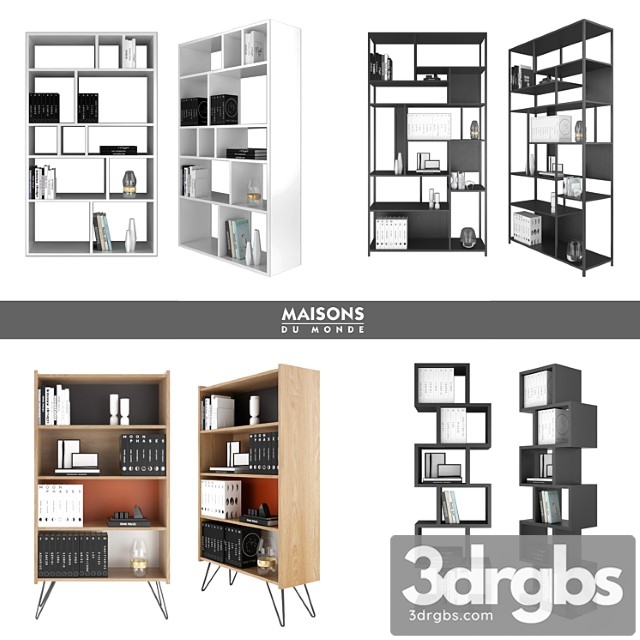 Maisons Du Monde Set 10 3dsmax Download - thumbnail 1