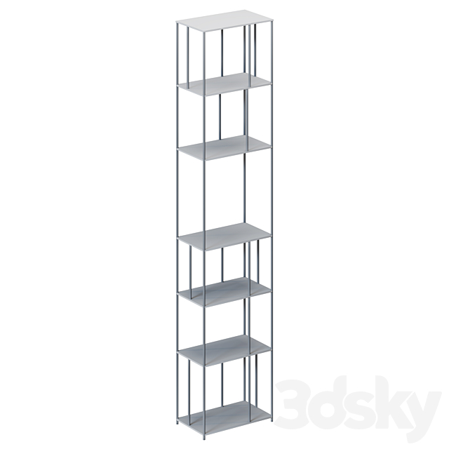 Metal shelving Hub – Ellipse 3ds Max - thumbnail 3