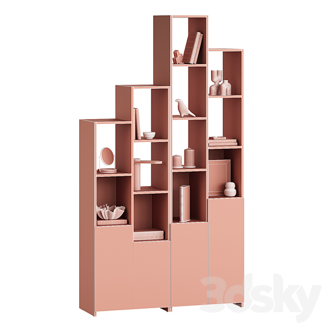 Modular shelving Matis from divan.ru 3DS Max Model - thumbnail 5