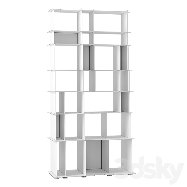 NIPPON shelving by De Castelli 3DSMax File - thumbnail 3