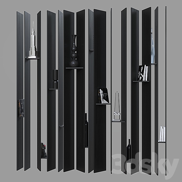 Partition wall 034. 3DSMax File - thumbnail 1