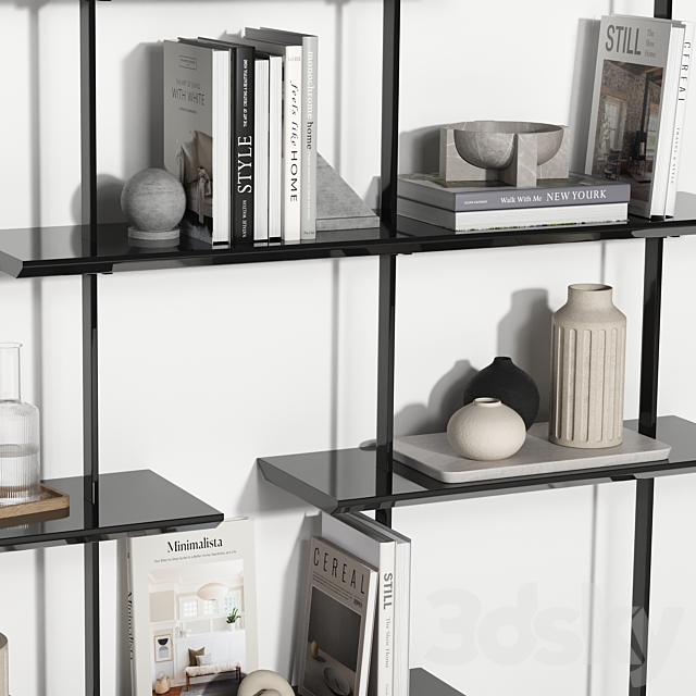 Rack 02 – Decor 34 3DS Max Model - thumbnail 3