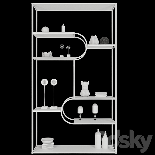 Rack 10 3DS Max Model - thumbnail 3