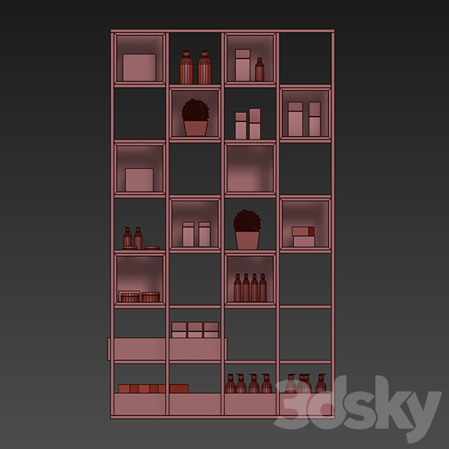 Rack 3DS Max Model - thumbnail 2