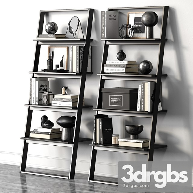 Rack Bordeaux Black By BoConcept 3dsmax Download - thumbnail 1