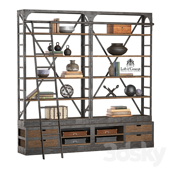 RACK INDUSTRIAL IRON 3DSMax File - thumbnail 1