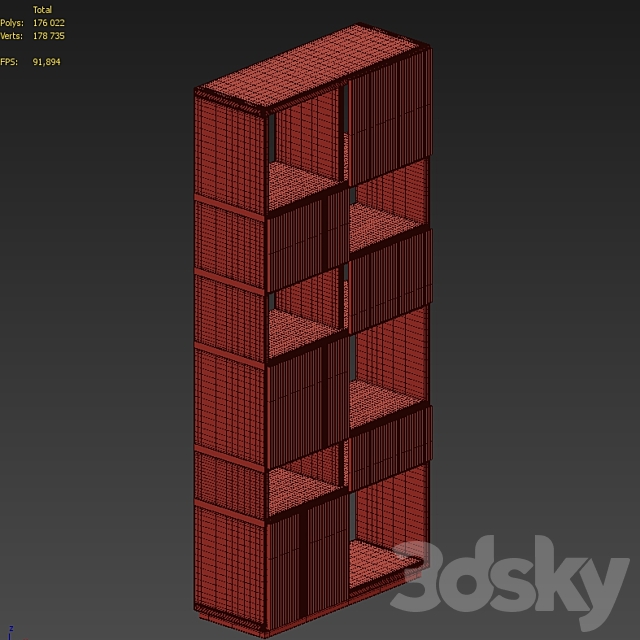 Rack Ogma 2 from ARCHMEBEL 3DS Max Model - thumbnail 5