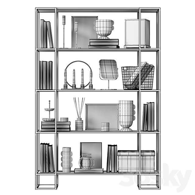 Rack SMOLLING by Intelligent design 3DSMax File - thumbnail 4