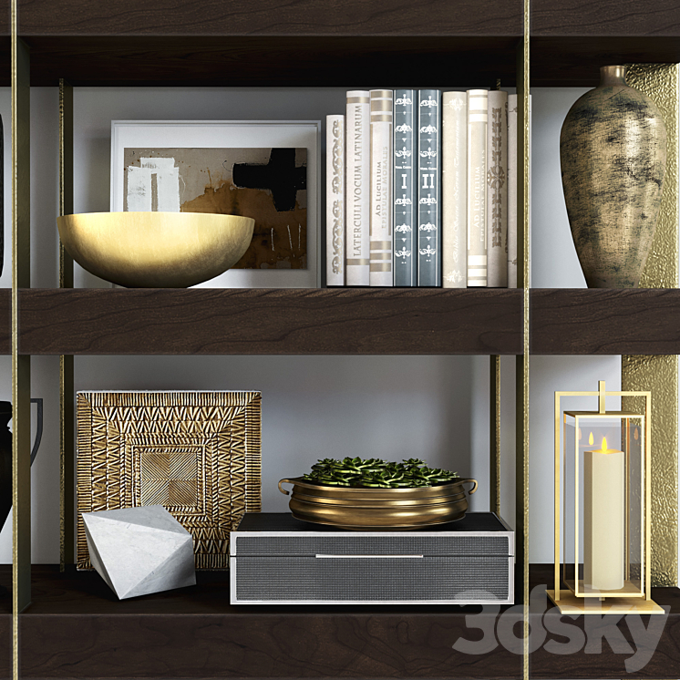 Rack Verrazano Restoration Hardware 3DS Max - thumbnail 2