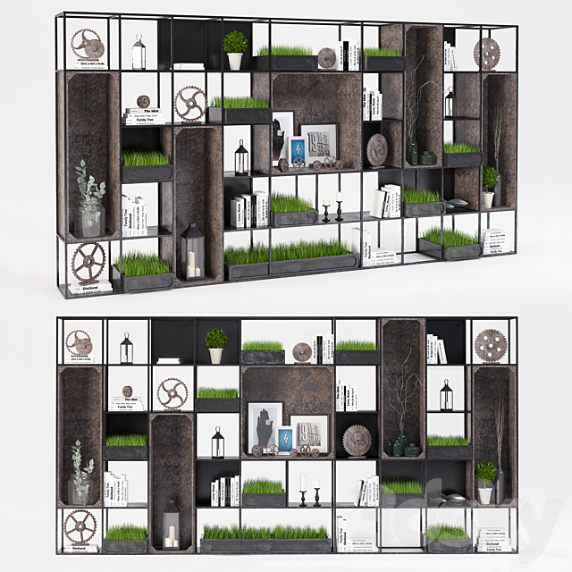 Rack with Loft set 3ds Max - thumbnail 1