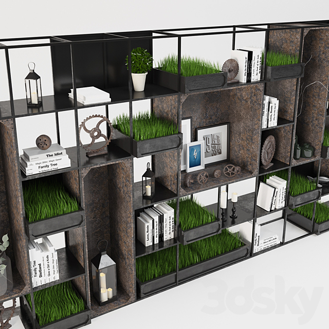 Rack with Loft set 3ds Max - thumbnail 2