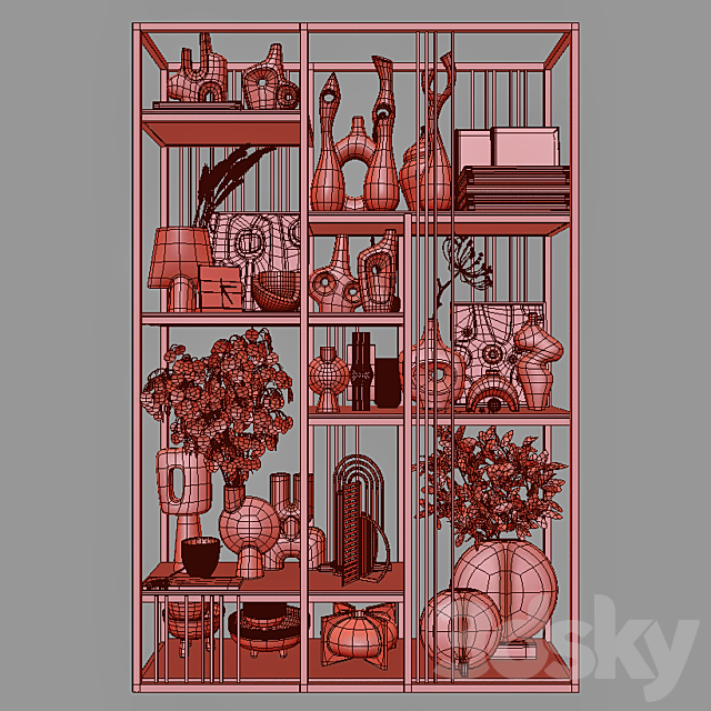 Room divider RIET 3DSMax File - thumbnail 7