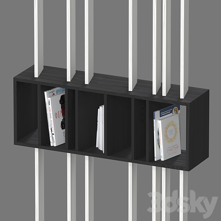 shelf-partition 3DS Max Model - thumbnail 2