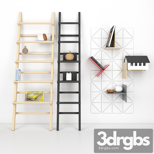 Shelf Set 1 3dsmax Download - thumbnail 1