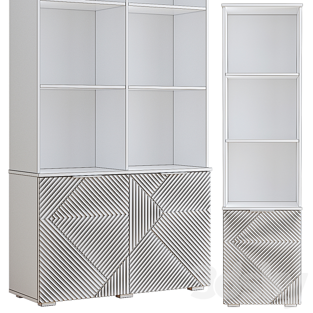 Shelton shelving from divan.ru 3DS Max Model - thumbnail 6