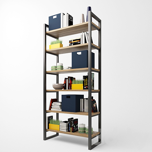 Shelves 3ds Max - thumbnail 3