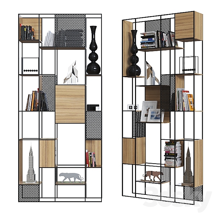 Shelving 008. 3DS Max - thumbnail 1