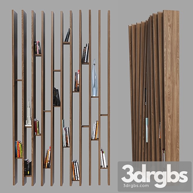 Shelving 010. 2 3dsmax Download - thumbnail 1