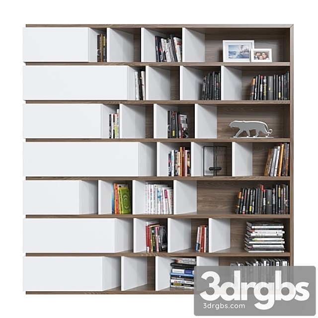 Shelving 015. 2 3dsmax Download - thumbnail 1