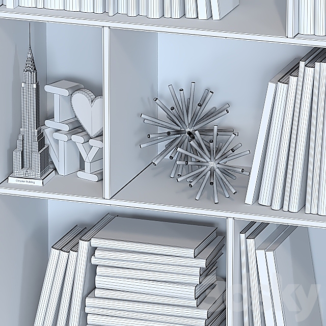 Shelving 023. 3ds Max - thumbnail 3